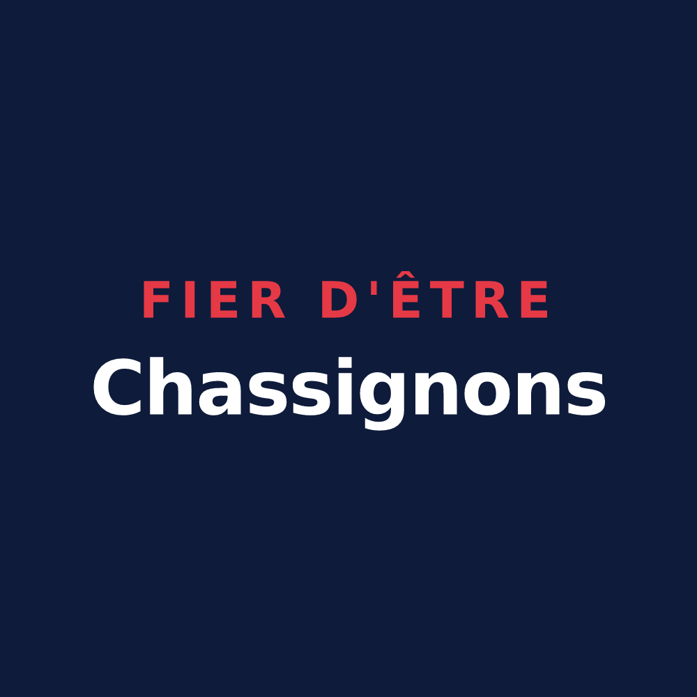 T-shirt « Fier d'être Chassignons » — design pour Chassigny-sous-Dun