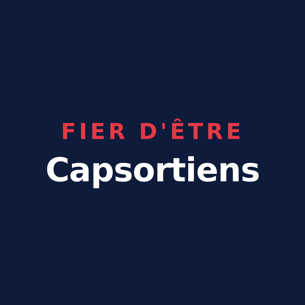 T-shirt « Fier d'être Capsortiens » — design pour Chassors
