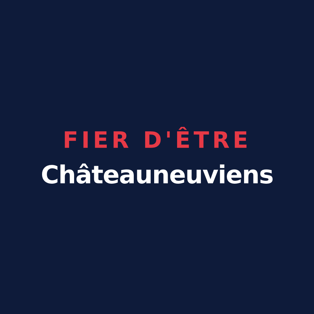 T-shirt « Fier d'être Châteauneuviens » — design pour Châteauneuf-du-Faou