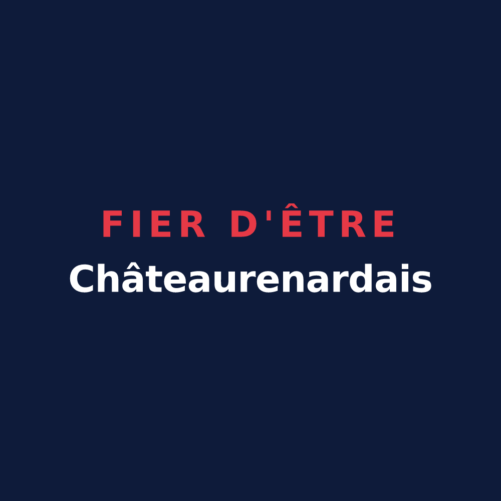 T-shirt « Fier d'être Châteaurenardais » — design pour Châteaurenard
