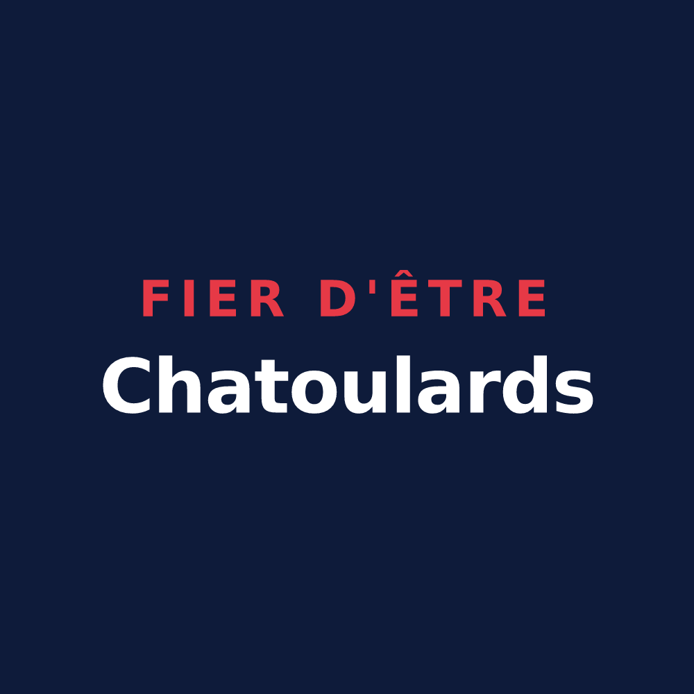 T-shirt « Fier d'être Chatoulards » — design pour Châtel-de-Joux