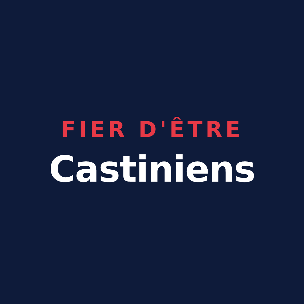 T-shirt « Fier d'être Castiniens » — design pour Châtenois
