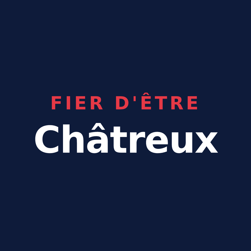 T-shirt « Fier d'être Châtreux » — design pour Châtres