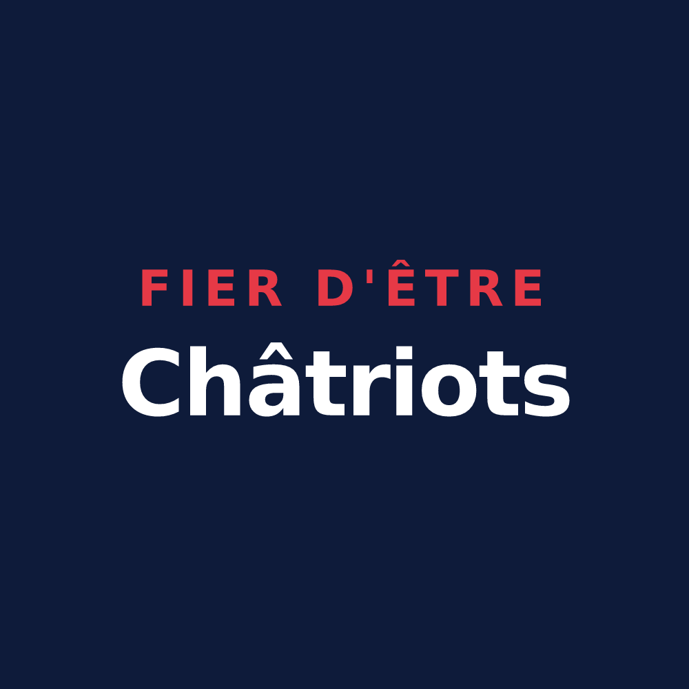 T-shirt « Fier d'être Châtriots » — design pour Châtres