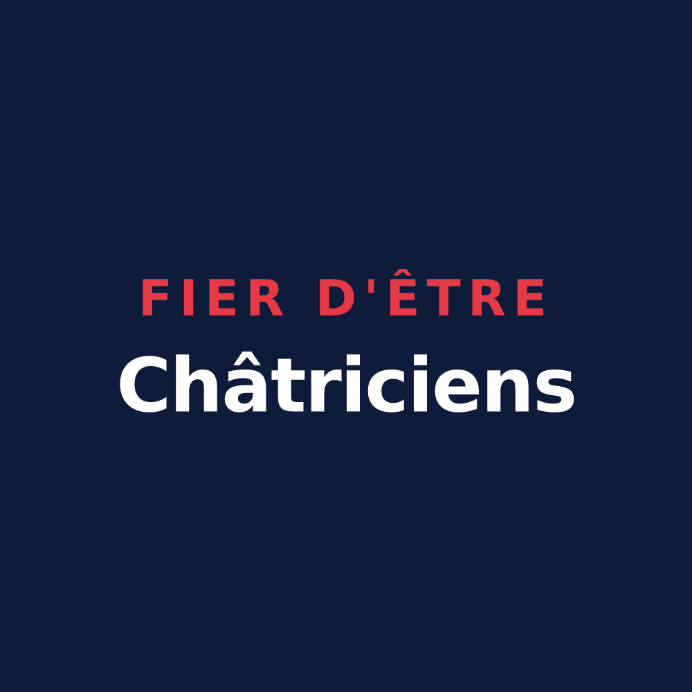 T-shirt « Fier d'être Châtriciens » — design pour Châtrices