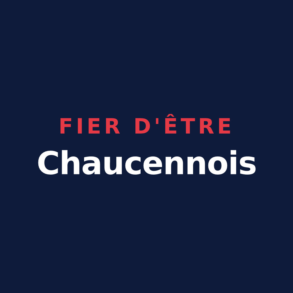 T-shirt « Fier d'être Chaucennois » — design pour Chaucenne