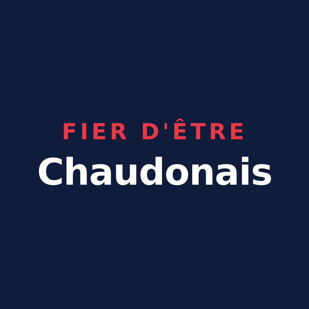 T-shirt « Fier d'être Chaudonais » — design pour Chaudon