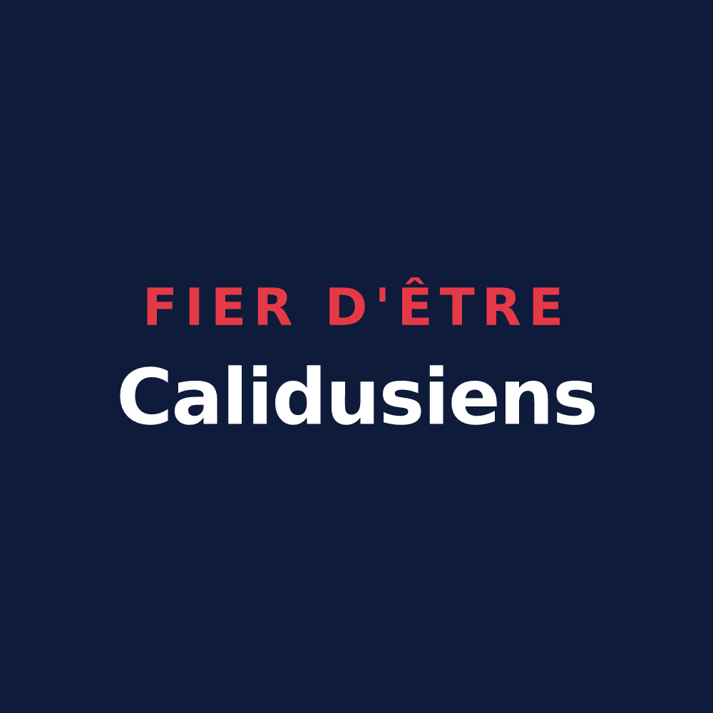 T-shirt « Fier d'être Calidusiens » — design pour Chauffour-lès-Étréchy