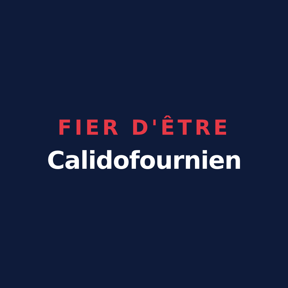 T-shirt « Fier d'être Calidofournien » — design pour Chaufour-Notre-Dame