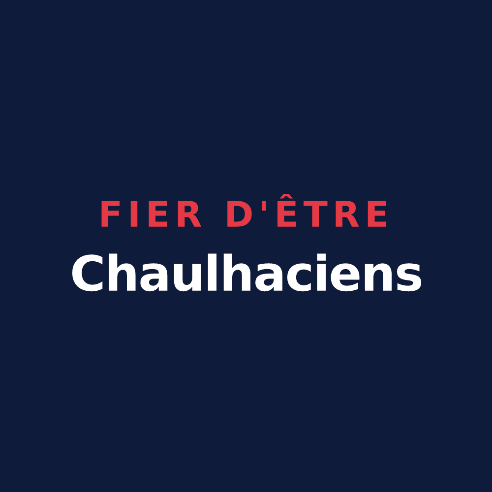 T-shirt « Fier d'être Chaulhaciens » — design pour Chaulhac