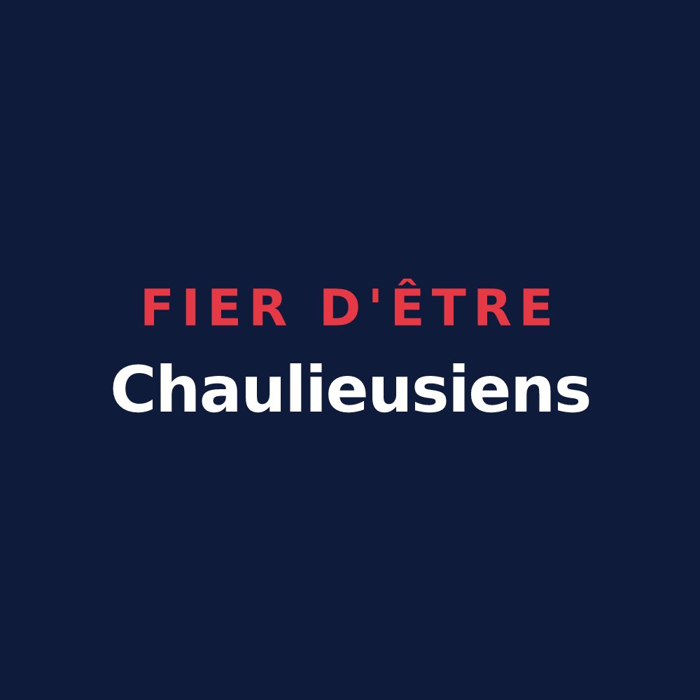 T-shirt « Fier d'être Chaulieusiens » — design pour Chaulieu