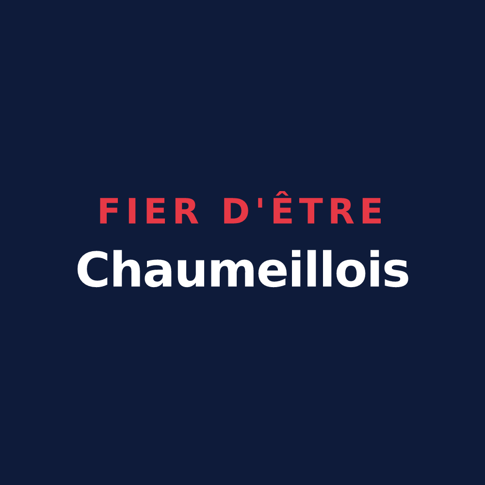 T-shirt « Fier d'être Chaumeillois » — design pour Chaumeil