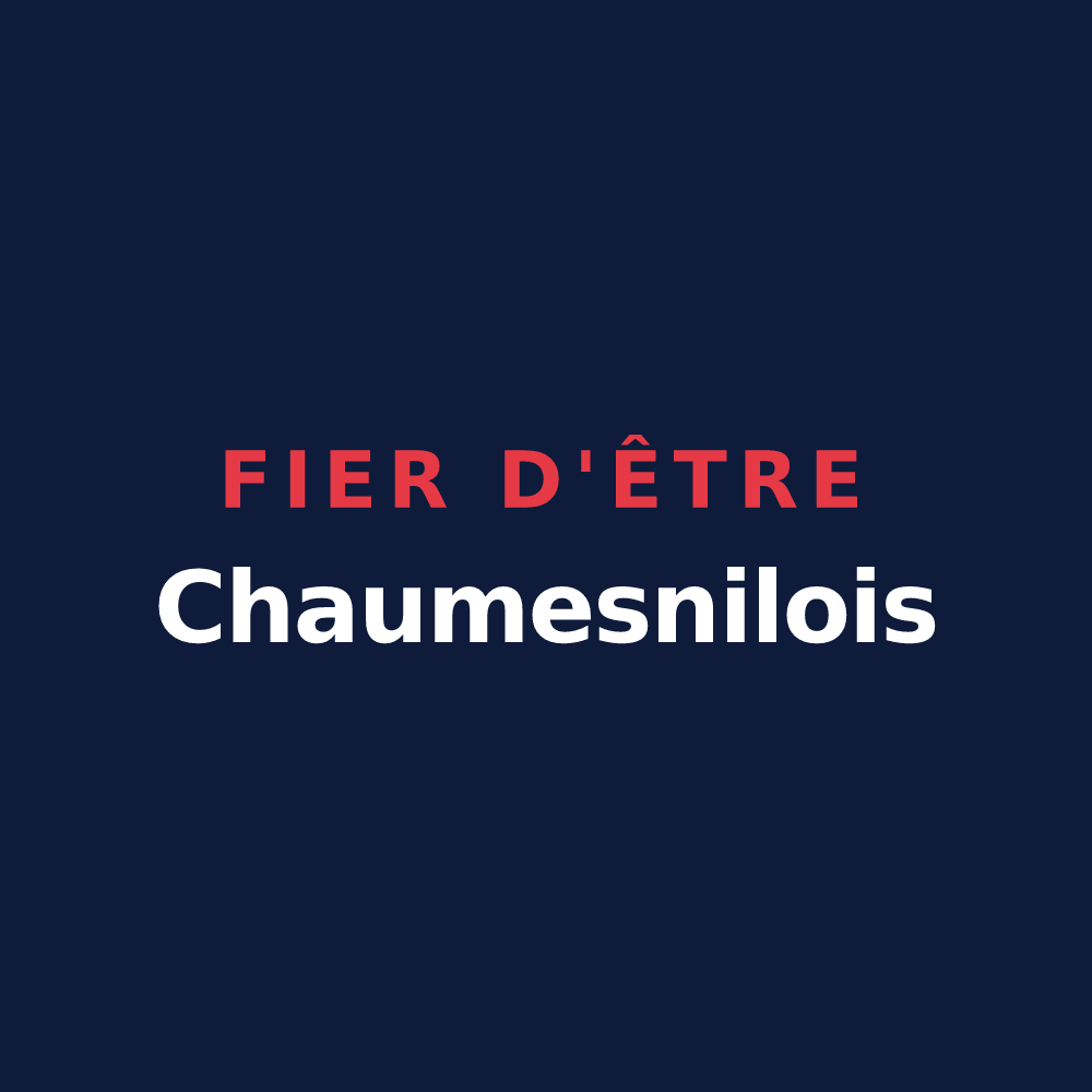 T-shirt « Fier d'être Chaumesnilois » — design pour Chaumesnil
