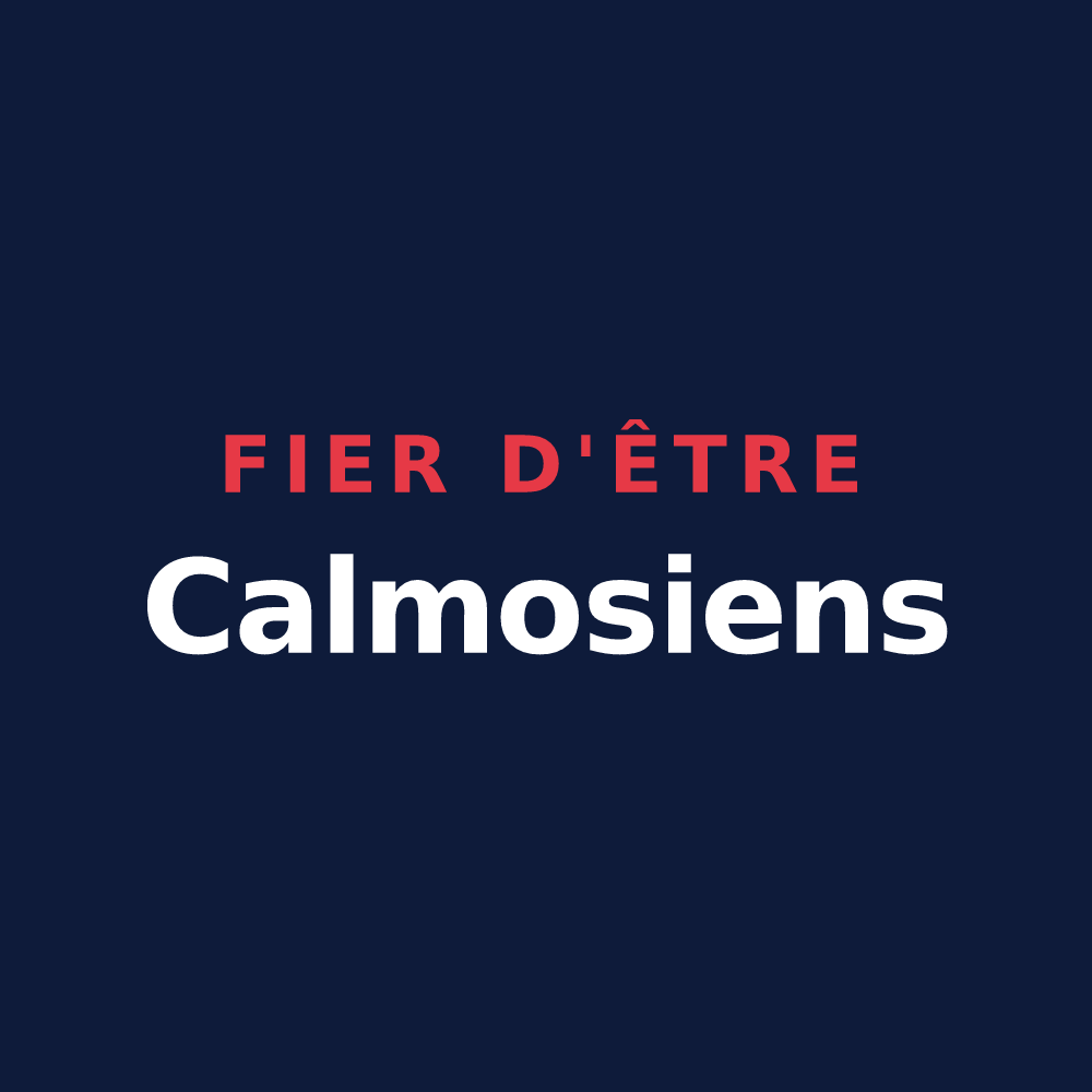 T-shirt « Fier d'être Calmosiens » — design pour Chaumousey