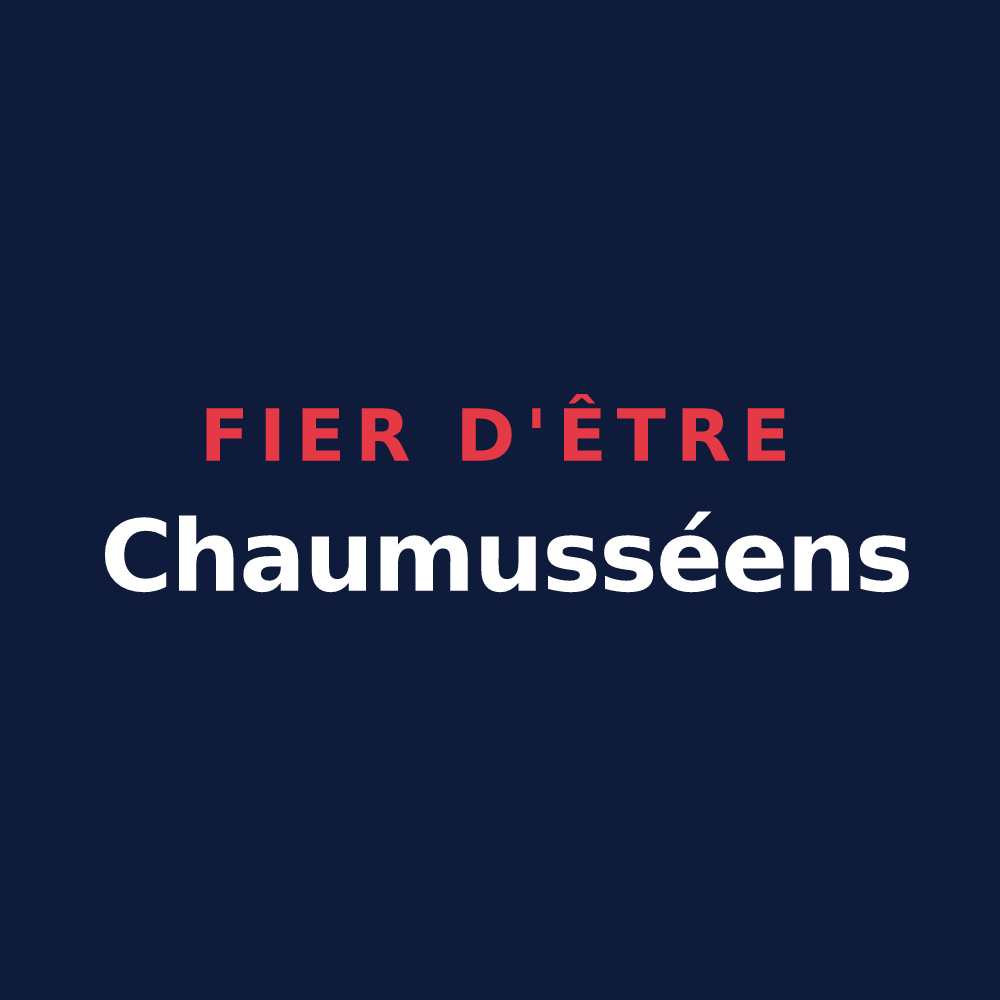 T-shirt « Fier d'être Chaumusséens » — design pour Chaumussay