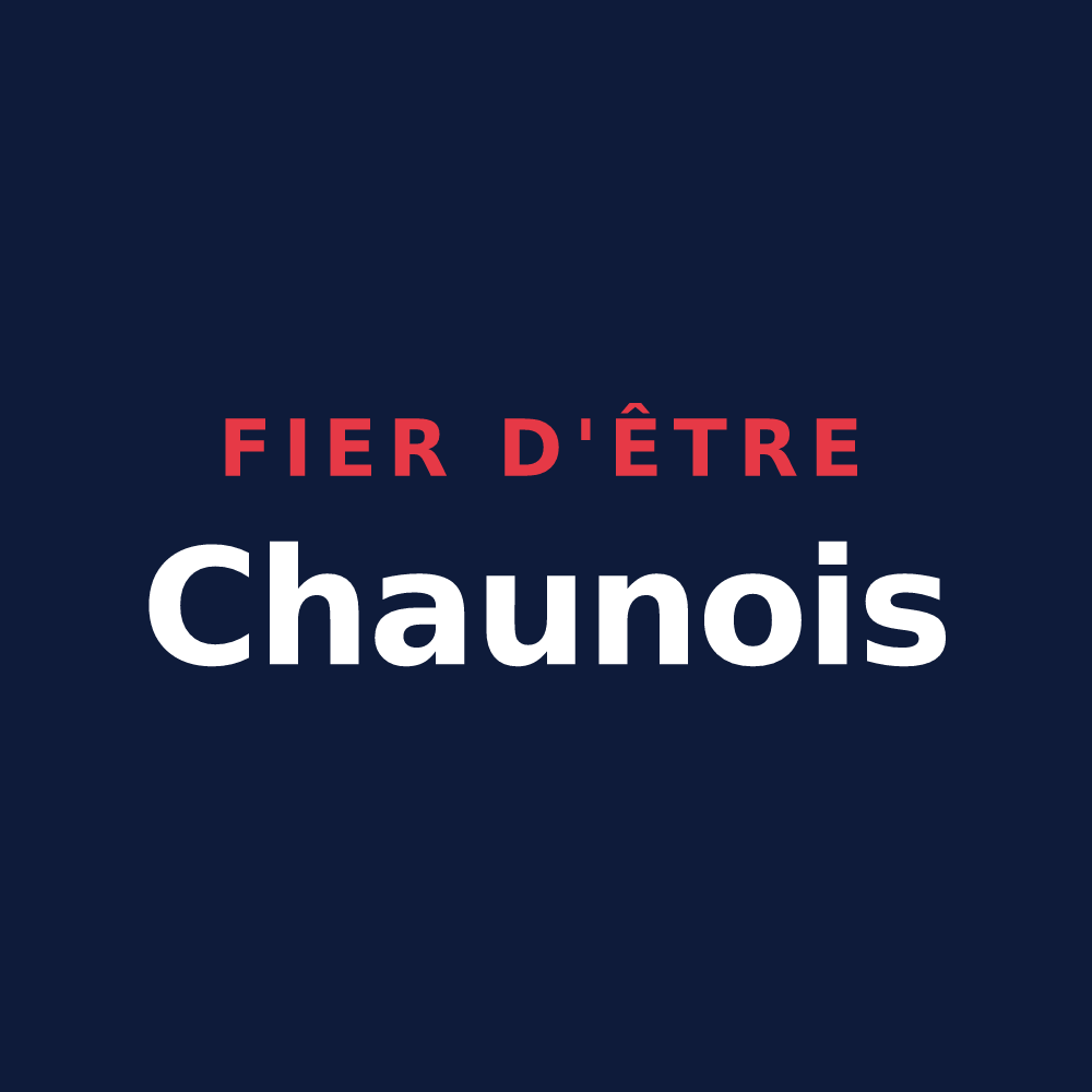 T-shirt « Fier d'être Chaunois » — design pour Chauny