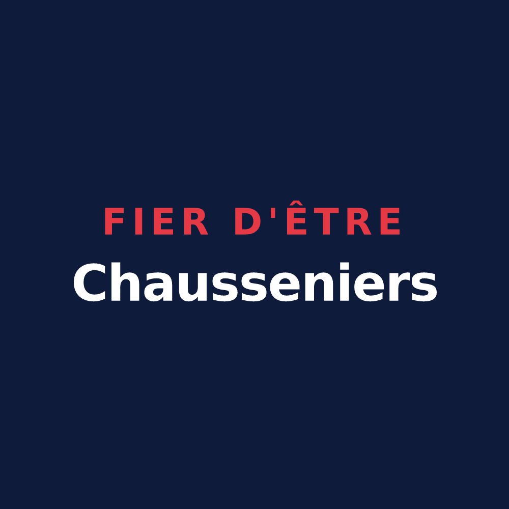 T-shirt « Fier d'être Chausseniers » — design pour Chaussenans