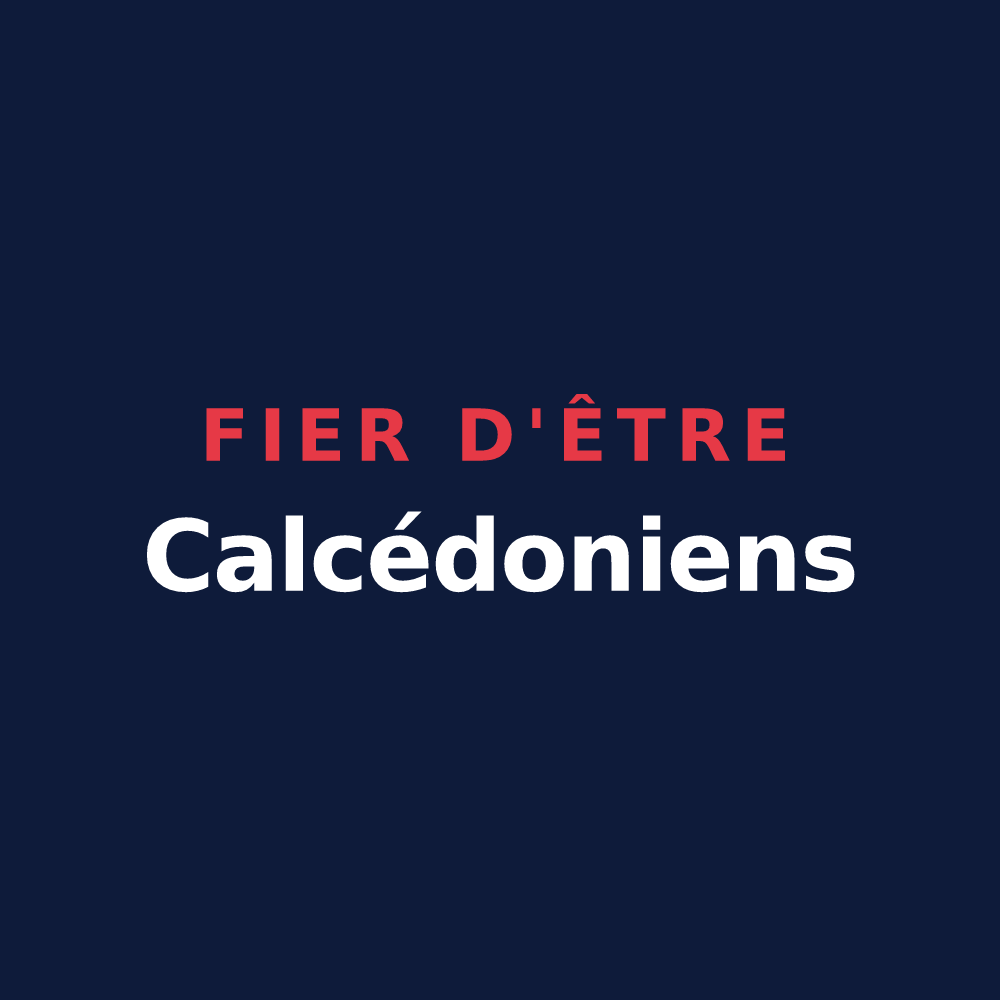 T-shirt « Fier d'être Calcédoniens » — design pour Chaussy
