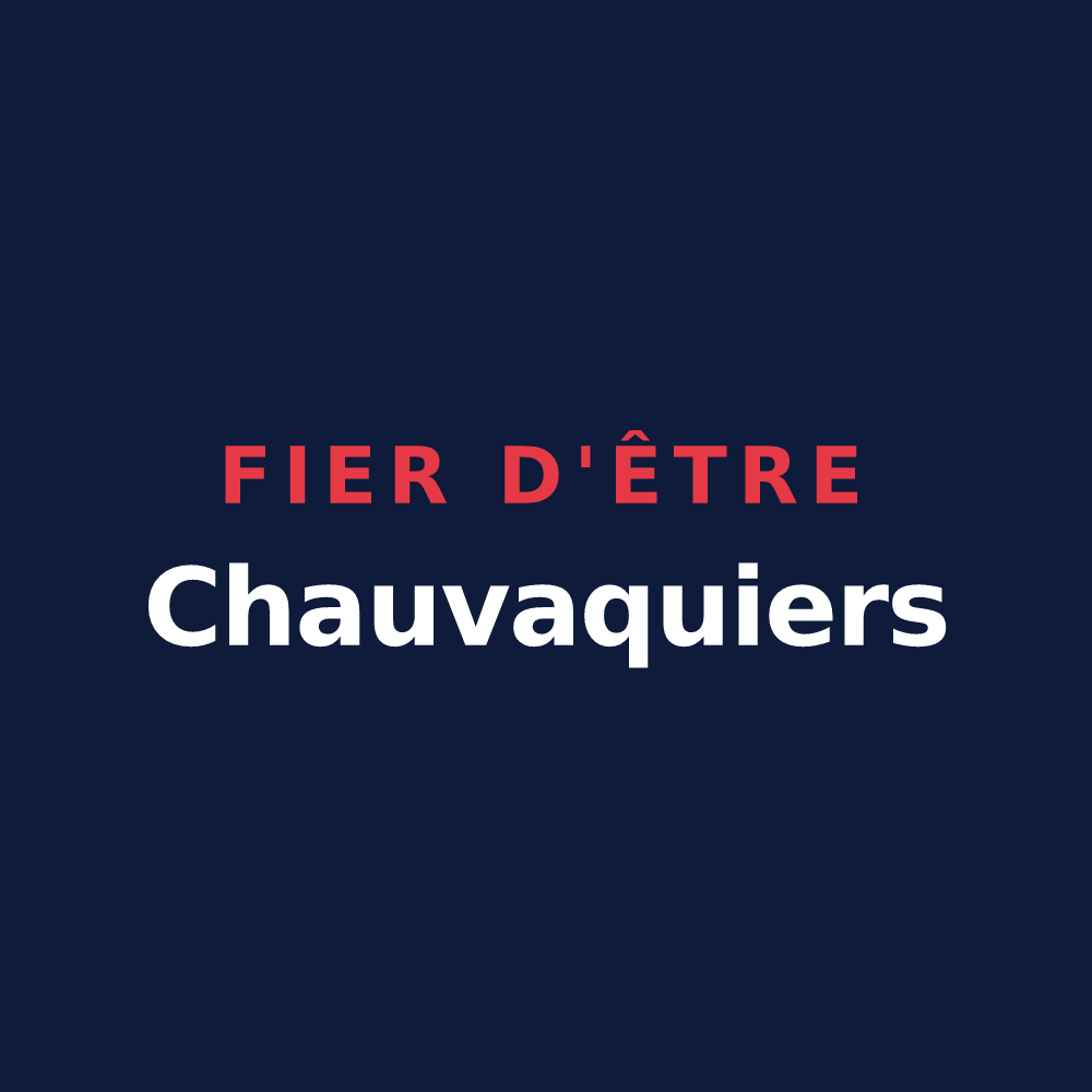 T-shirt « Fier d'être Chauvaquiers » — design pour Chauvac-Laux-Montaux