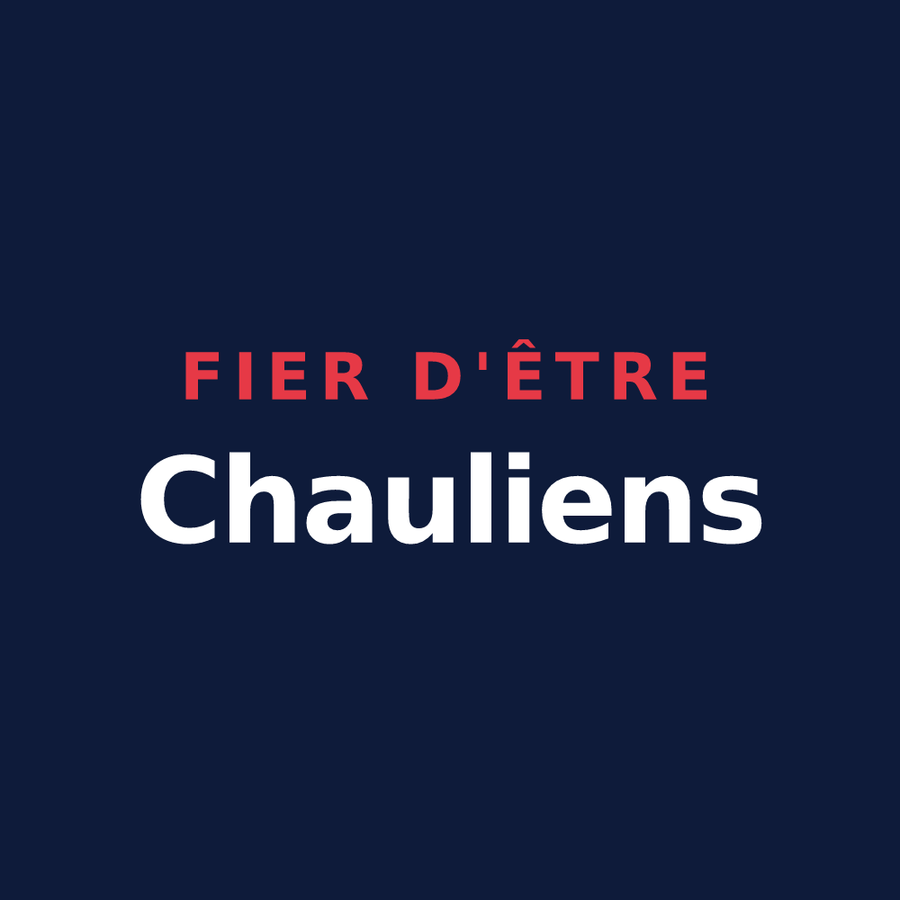 T-shirt « Fier d'être Chauliens » — design pour Chaux-des-Crotenay