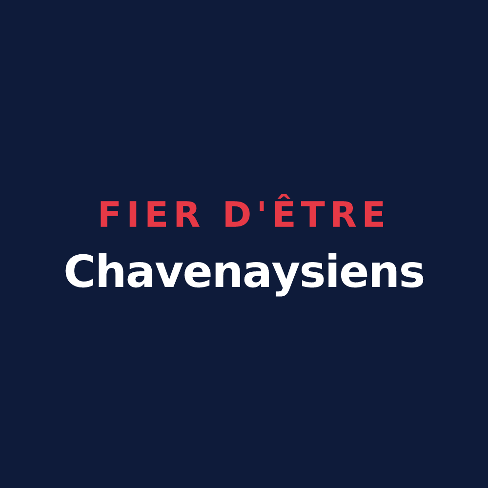 T-shirt « Fier d'être Chavenaysiens » — design pour Chavenay