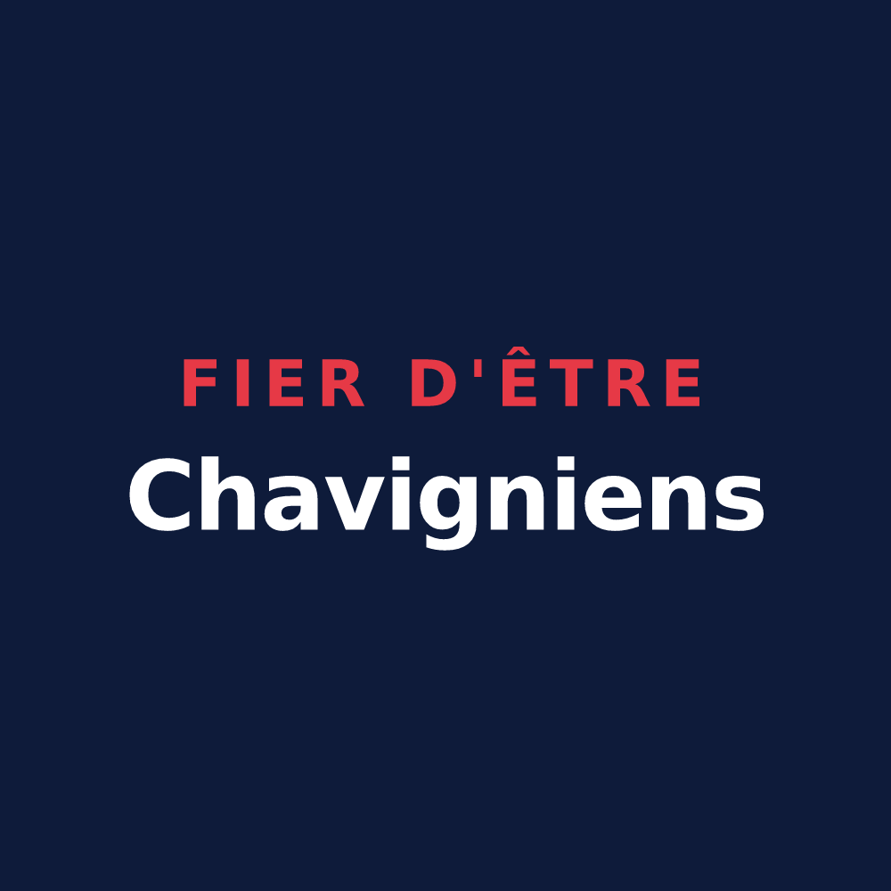 T-shirt « Fier d'être Chavigniens » — design pour Chavigny