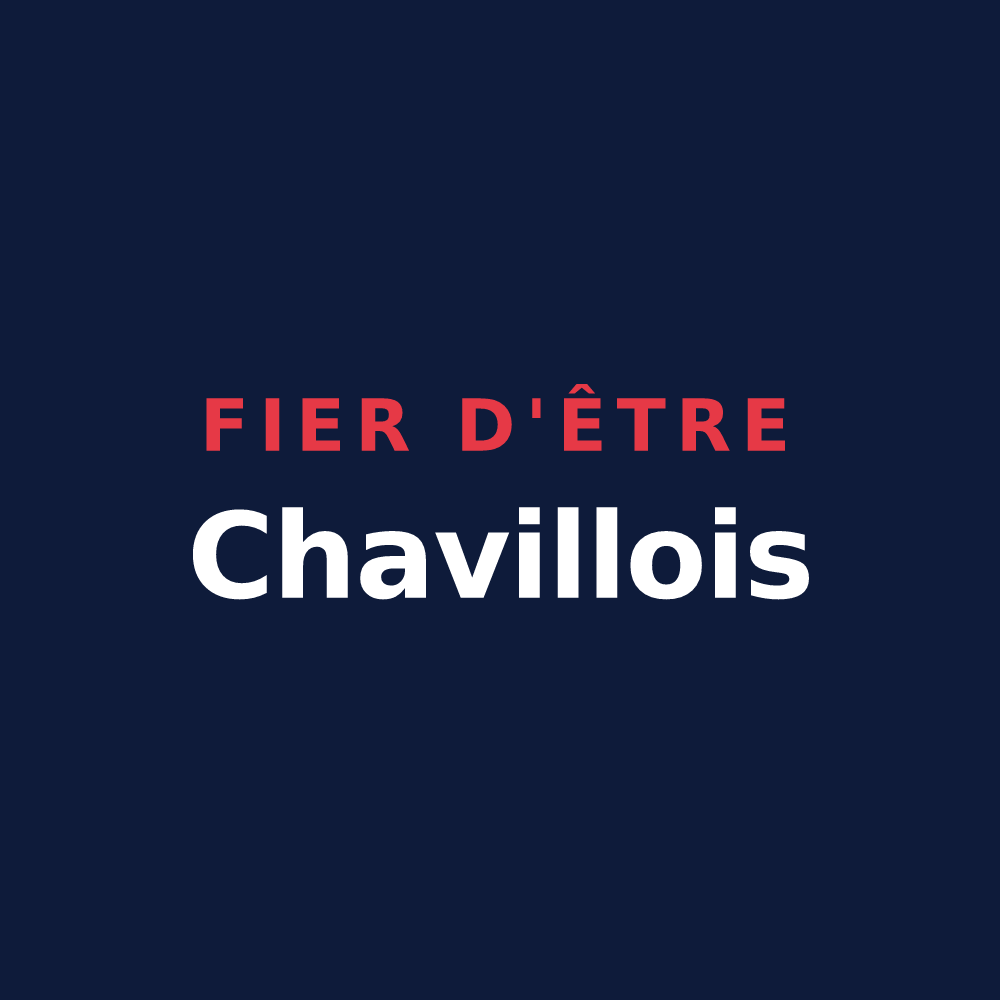T-shirt « Fier d'être Chavillois » — design pour Chaville
