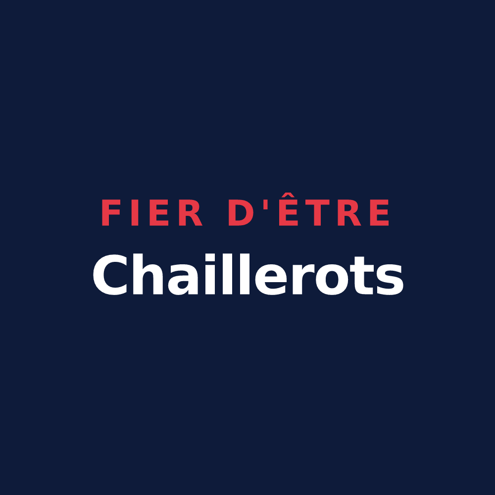 T-shirt « Fier d'être Chaillerots » — design pour Chay
