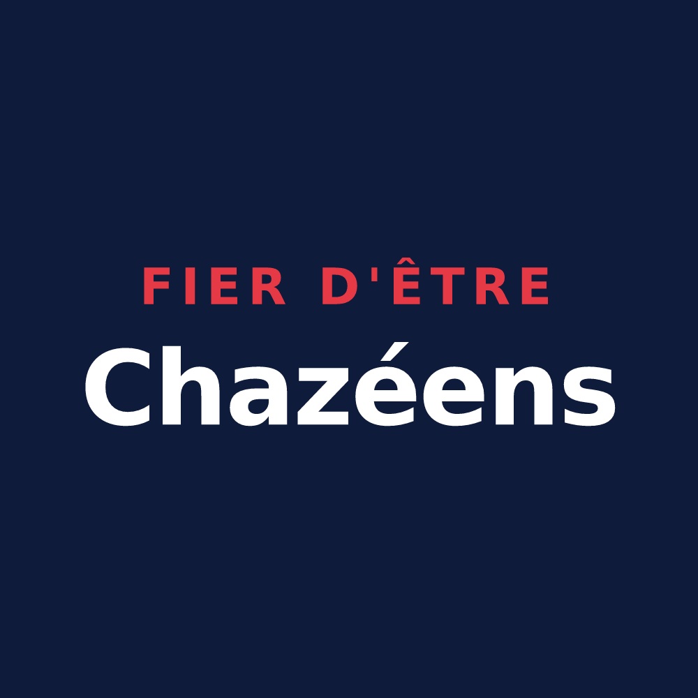 T-shirt « Fier d'être Chazéens » — design pour Chazay-d'Azergues