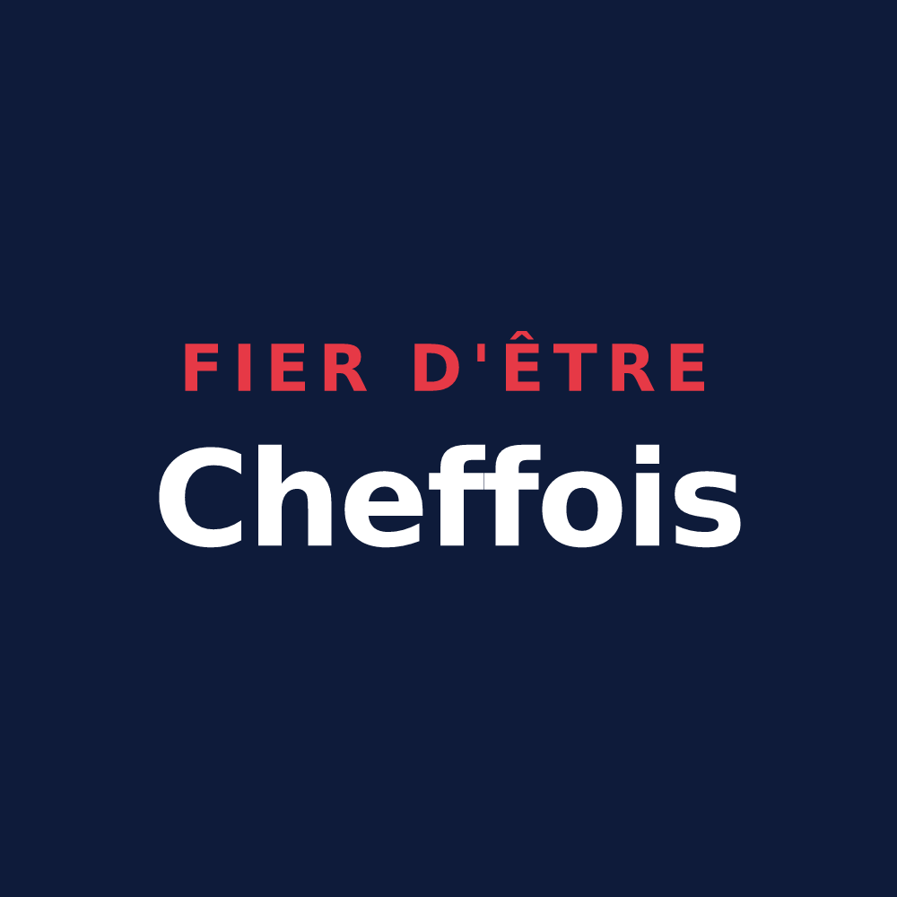 T-shirt « Fier d'être Cheffois » — design pour Cheffes