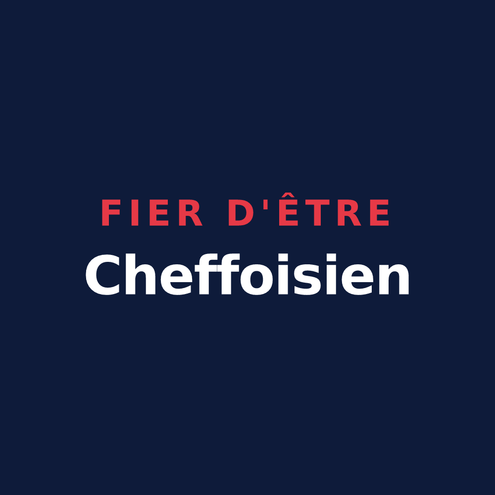T-shirt « Fier d'être Cheffoisien » — design pour Cheffois