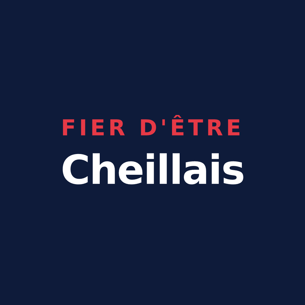 T-shirt « Fier d'être Cheillais » — design pour Cheilly-lès-Maranges