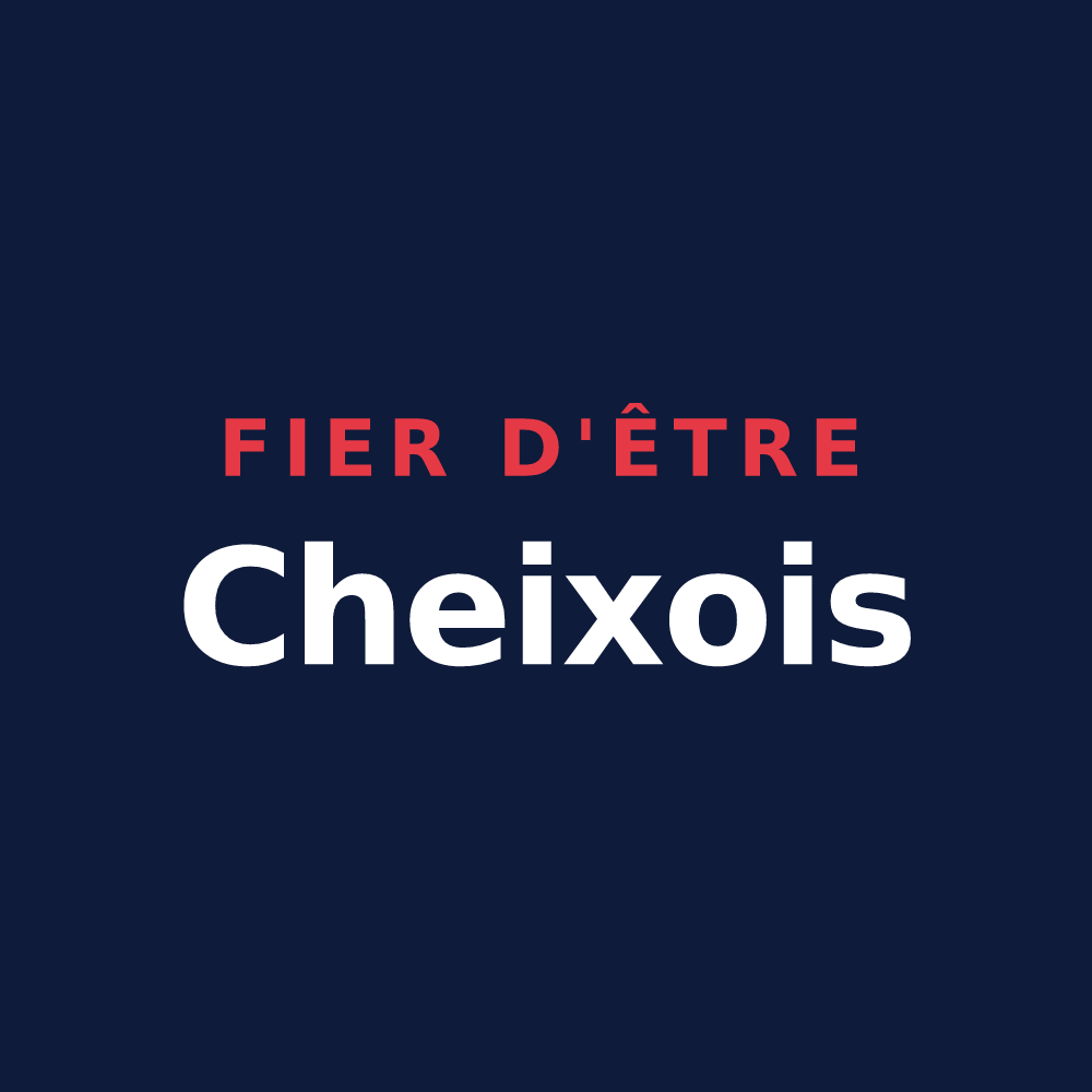 T-shirt « Fier d'être Cheixois » — design pour Cheix-en-Retz