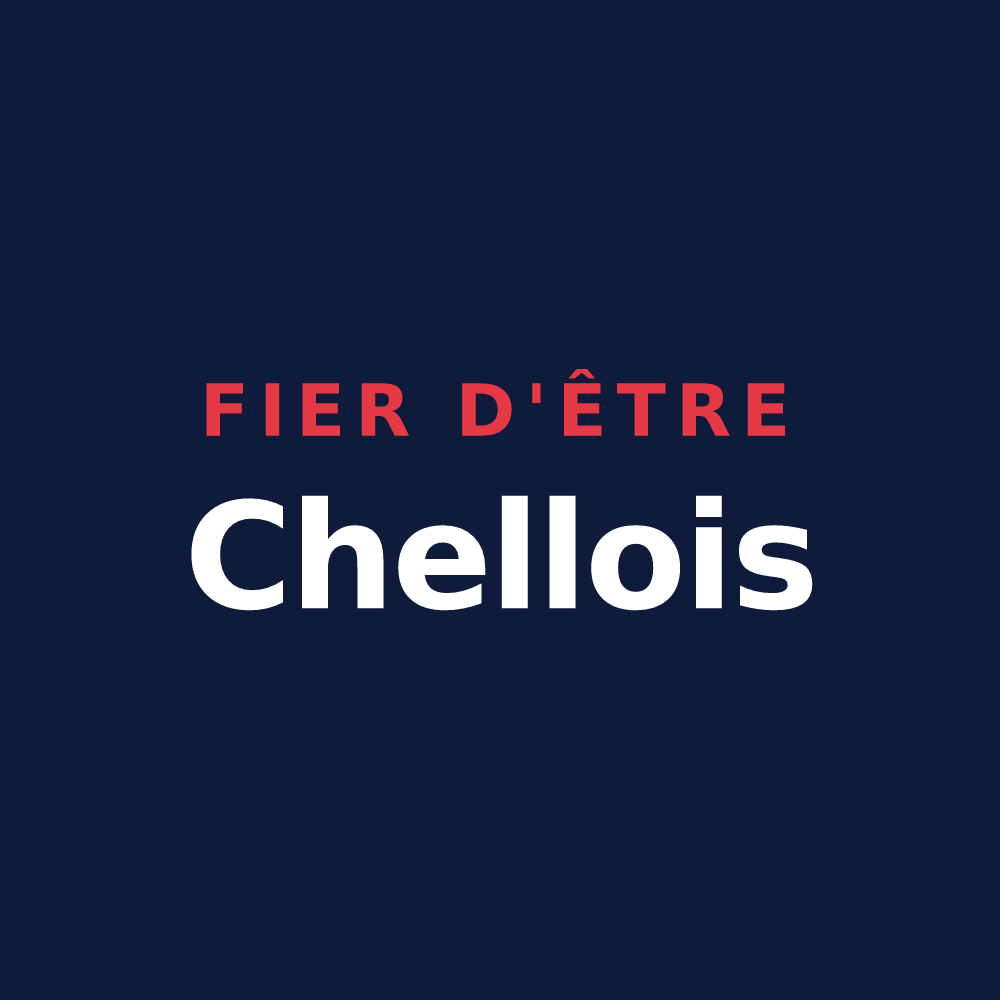 T-shirt « Fier d'être Chellois » — design pour Chelles