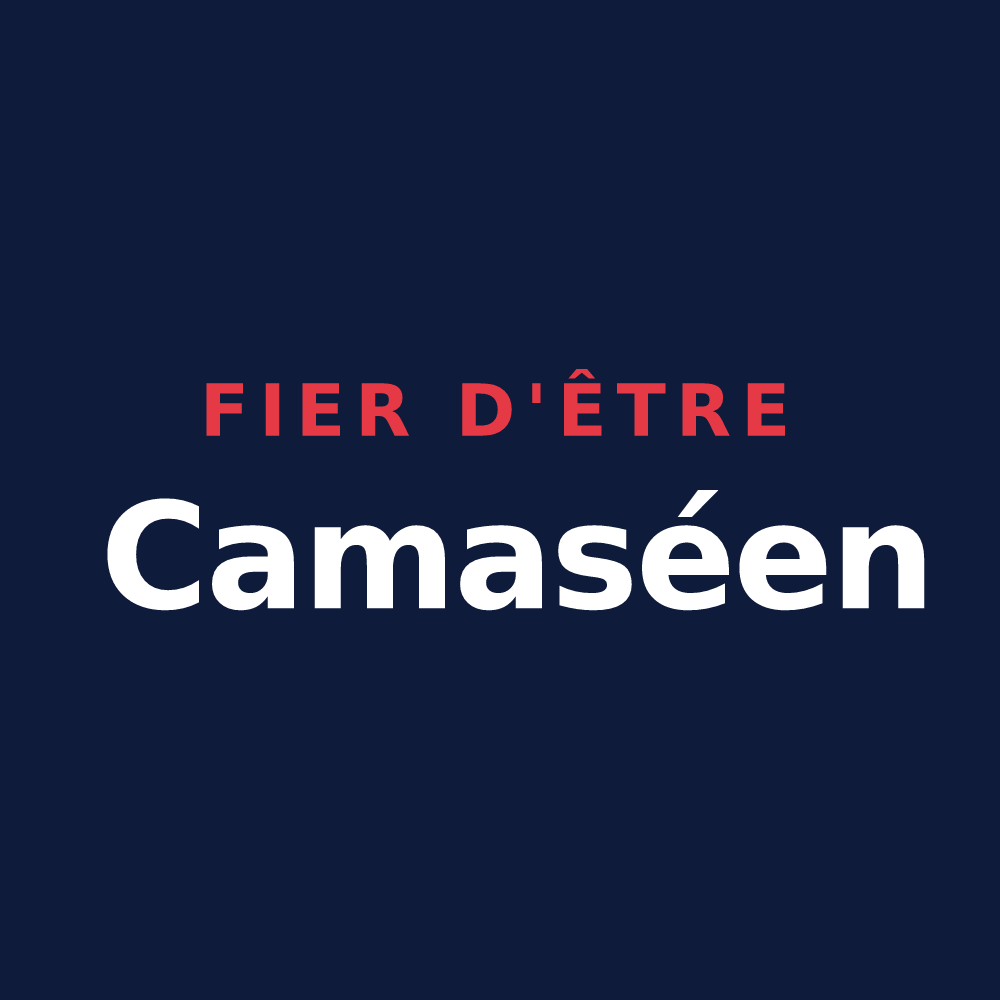 T-shirt « Fier d'être Camaséen » — design pour Chemazé