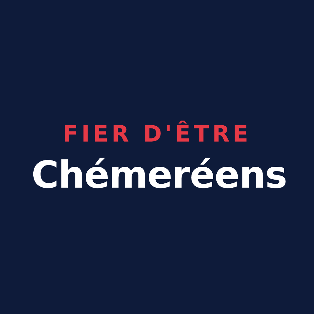 T-shirt « Fier d'être Chémeréens » — design pour Chémeré-le-Roi