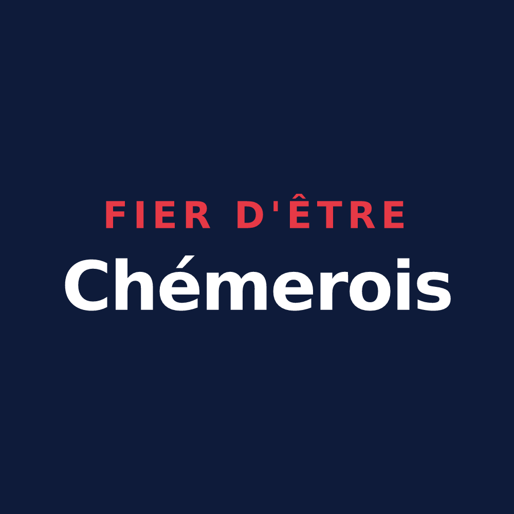 T-shirt « Fier d'être Chémerois » — design pour Chémery-les-Deux