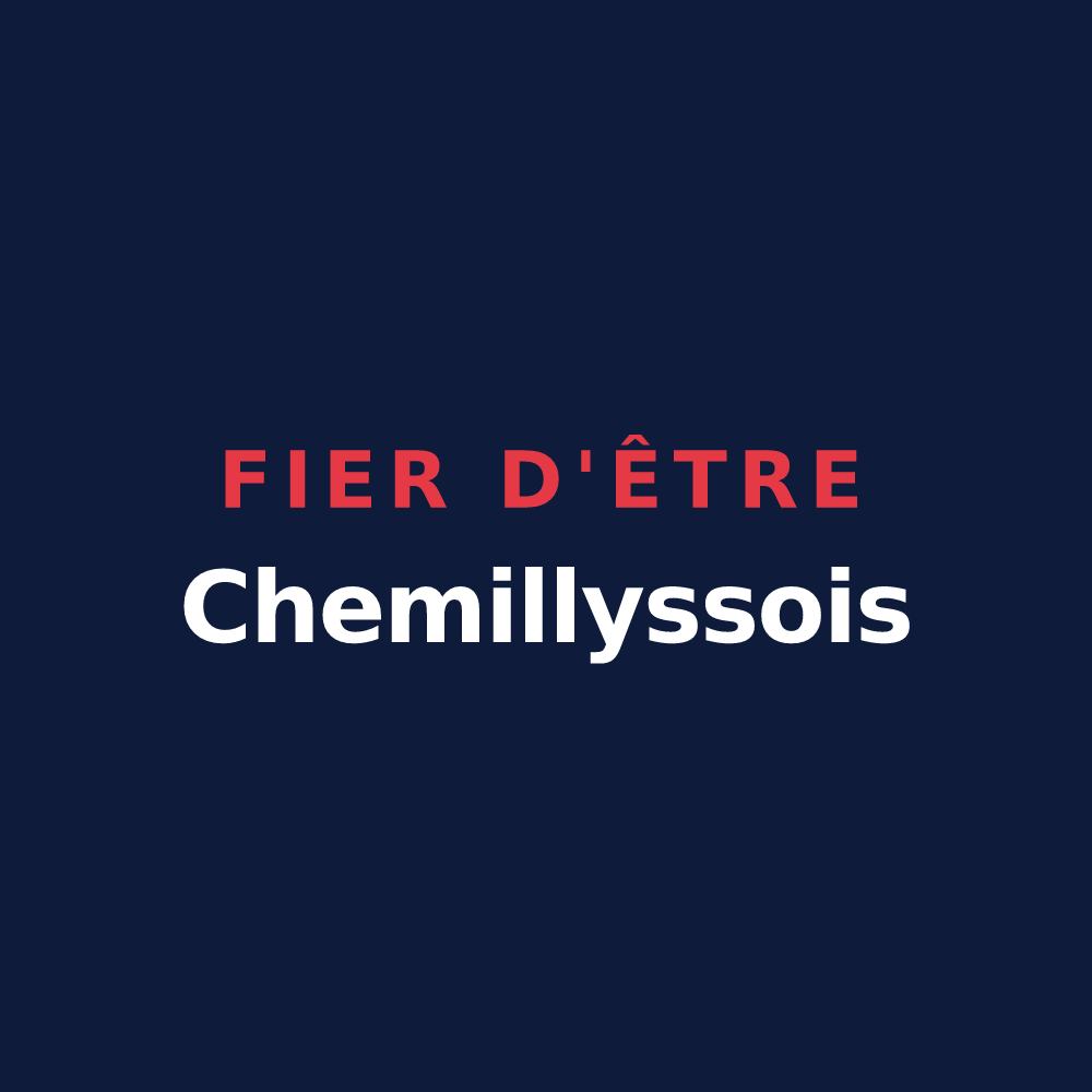 T-shirt « Fier d'être Chemillyssois » — design pour Chemilly