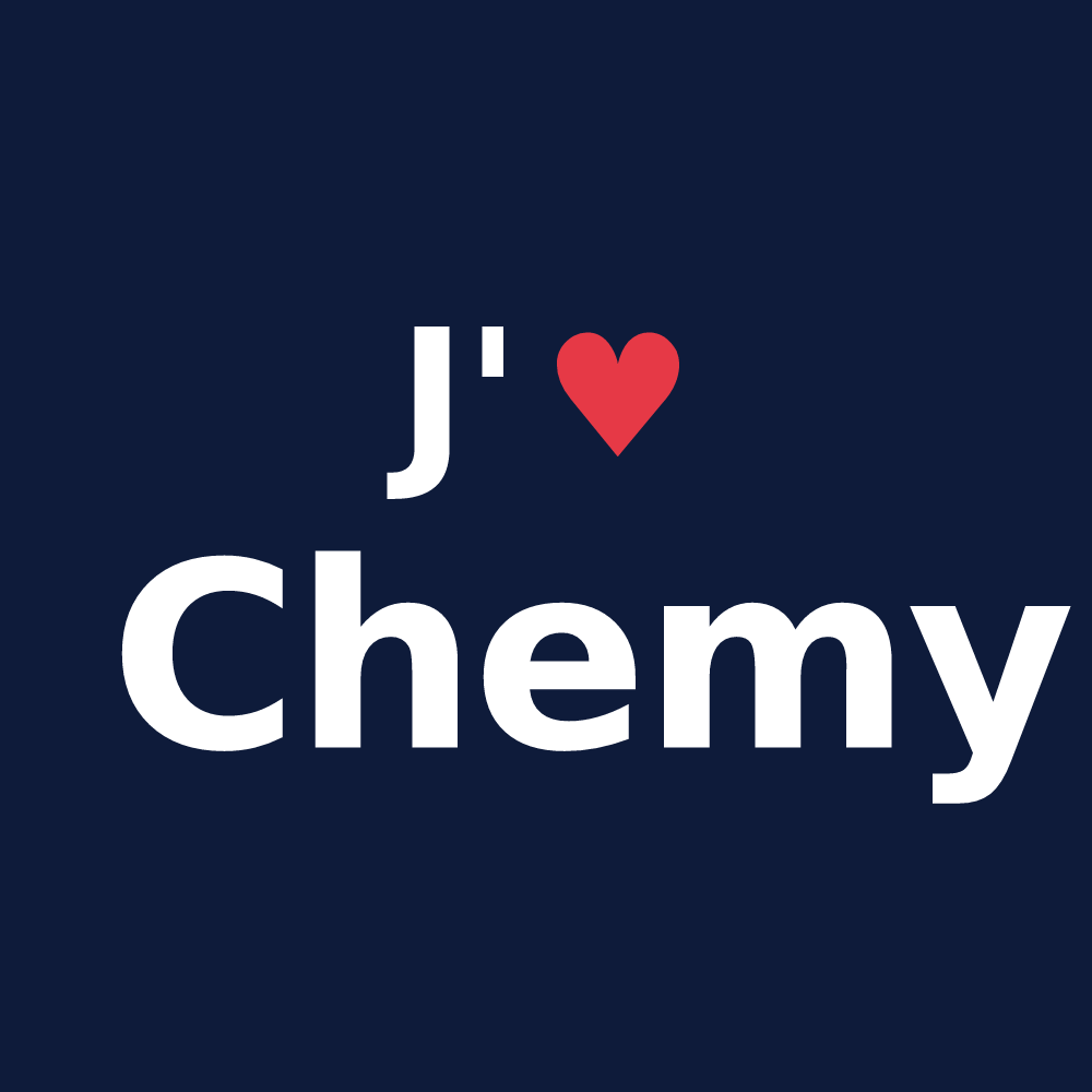 T-shirt personnalisé Chemy — design J'aime Chemy