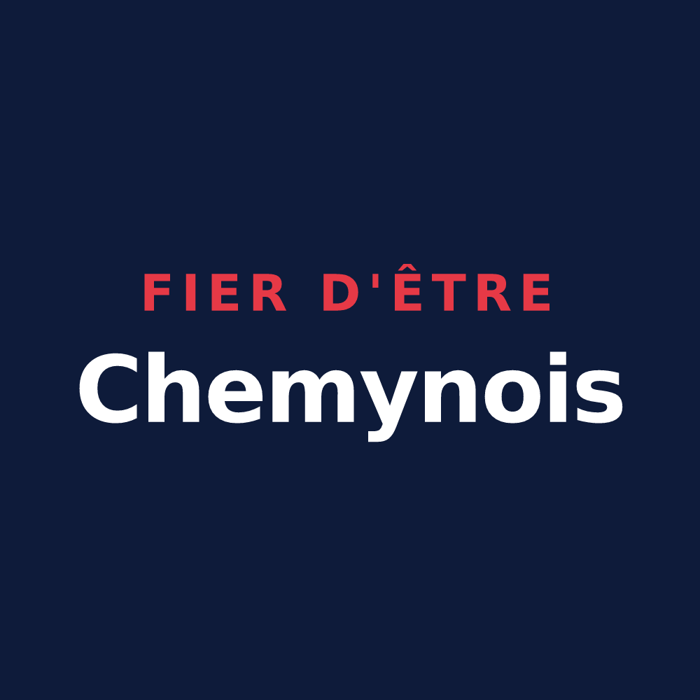 T-shirt « Fier d'être Chemynois » — design pour Chemy