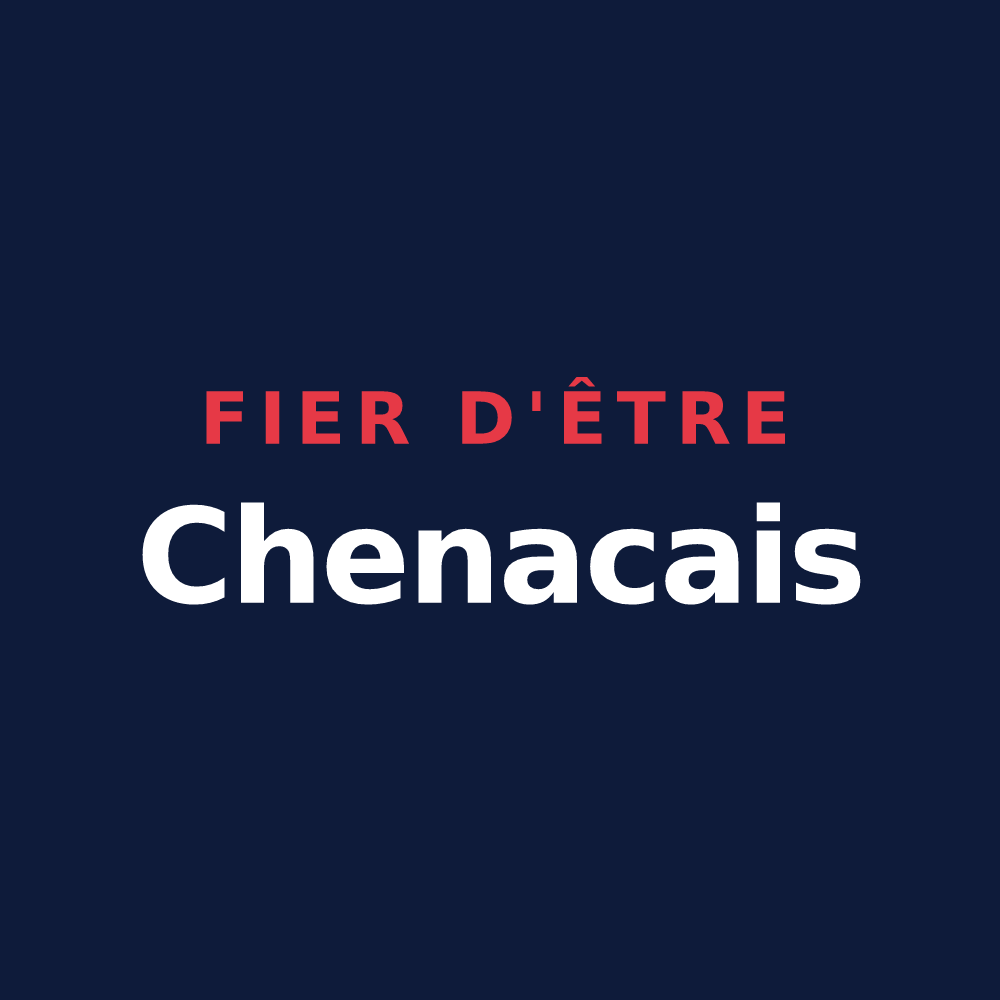 T-shirt « Fier d'être Chenacais » — design pour Chenac-Saint-Seurin-d'Uzet