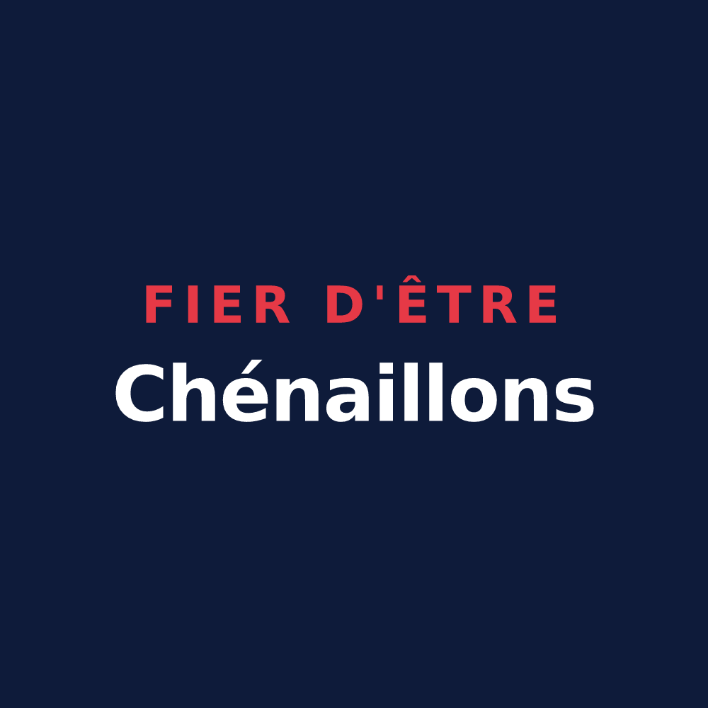 T-shirt « Fier d'être Chénaillons » — design pour Chénas