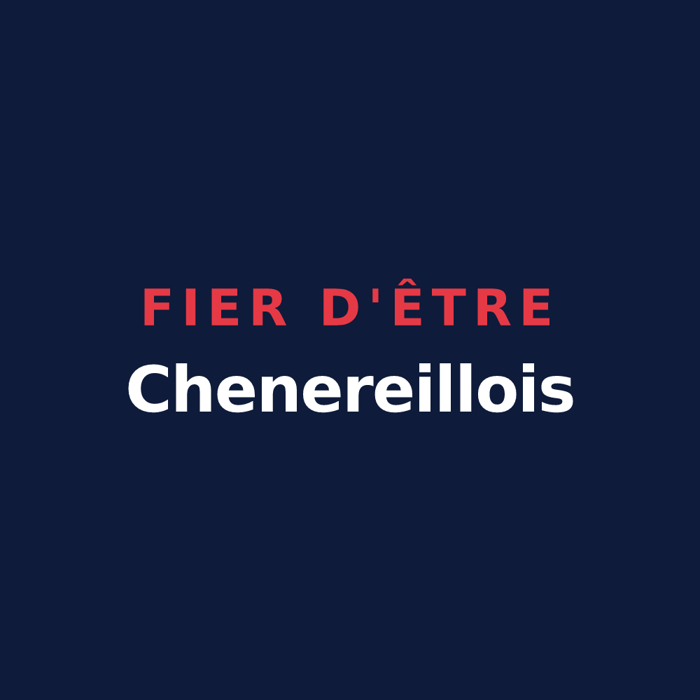 T-shirt « Fier d'être Chenereillois » — design pour Chenereilles