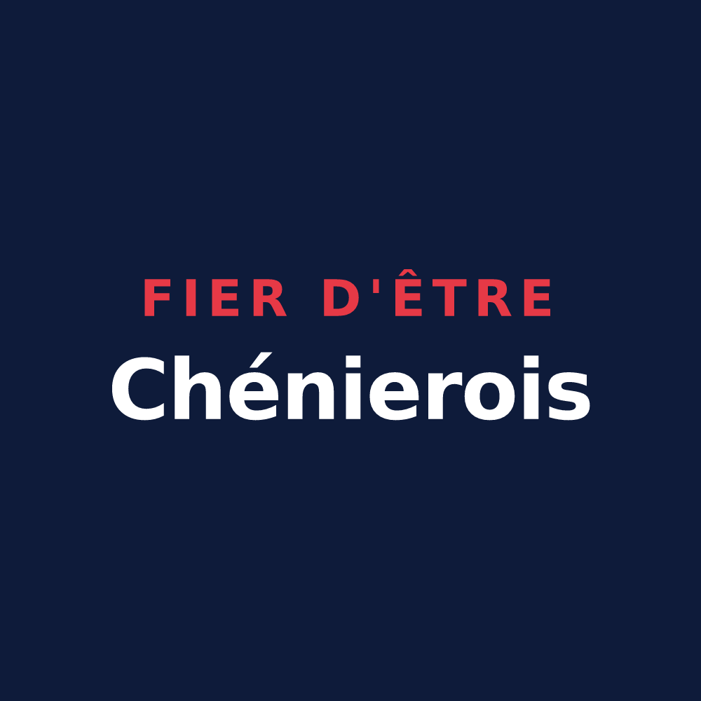 T-shirt « Fier d'être Chénierois » — design pour Chéniers