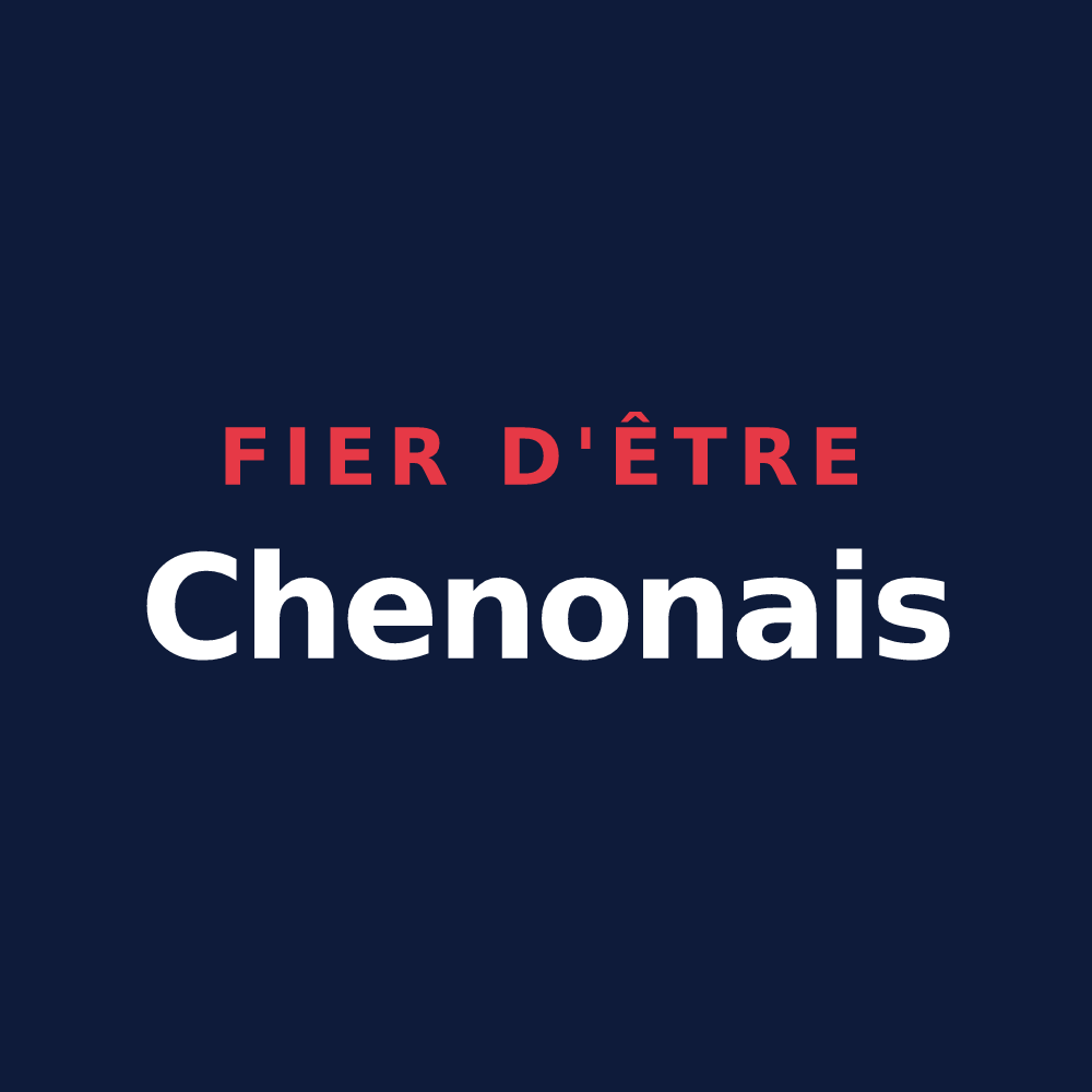 T-shirt « Fier d'être Chenonais » — design pour Chenon