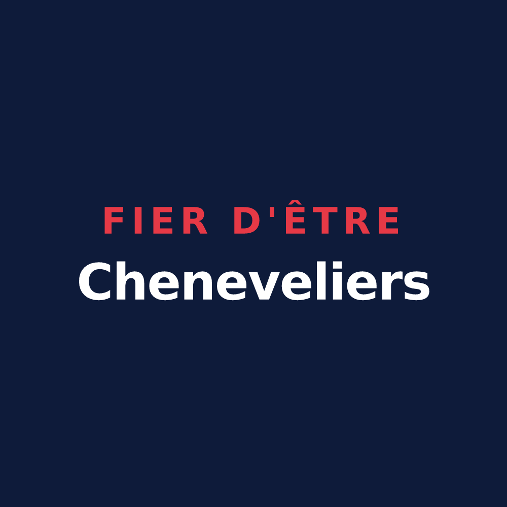 T-shirt « Fier d'être Cheneveliers » — design pour Chenôve