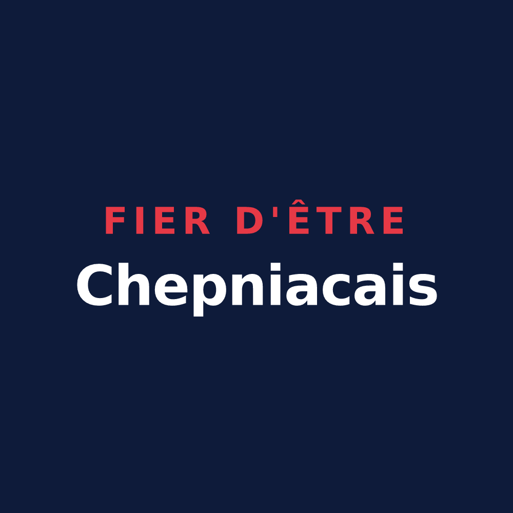 T-shirt « Fier d'être Chepniacais » — design pour Chepniers
