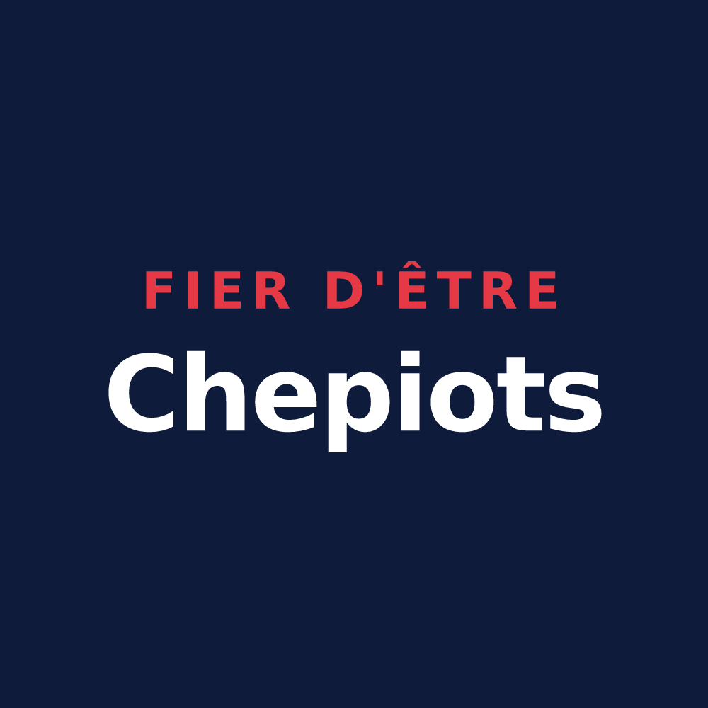 T-shirt « Fier d'être Chepiots » — design pour Chepy