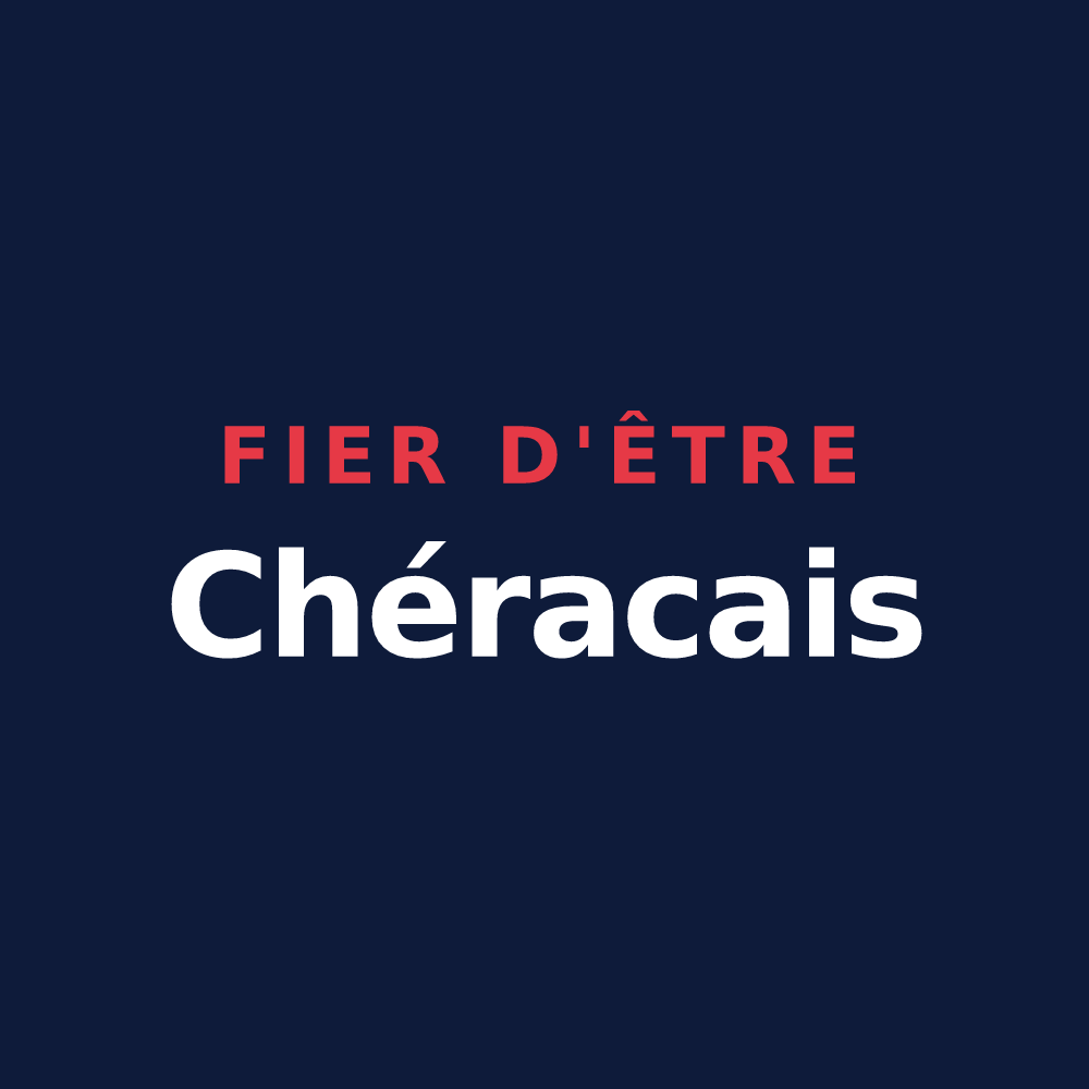 T-shirt « Fier d'être Chéracais » — design pour Chérac