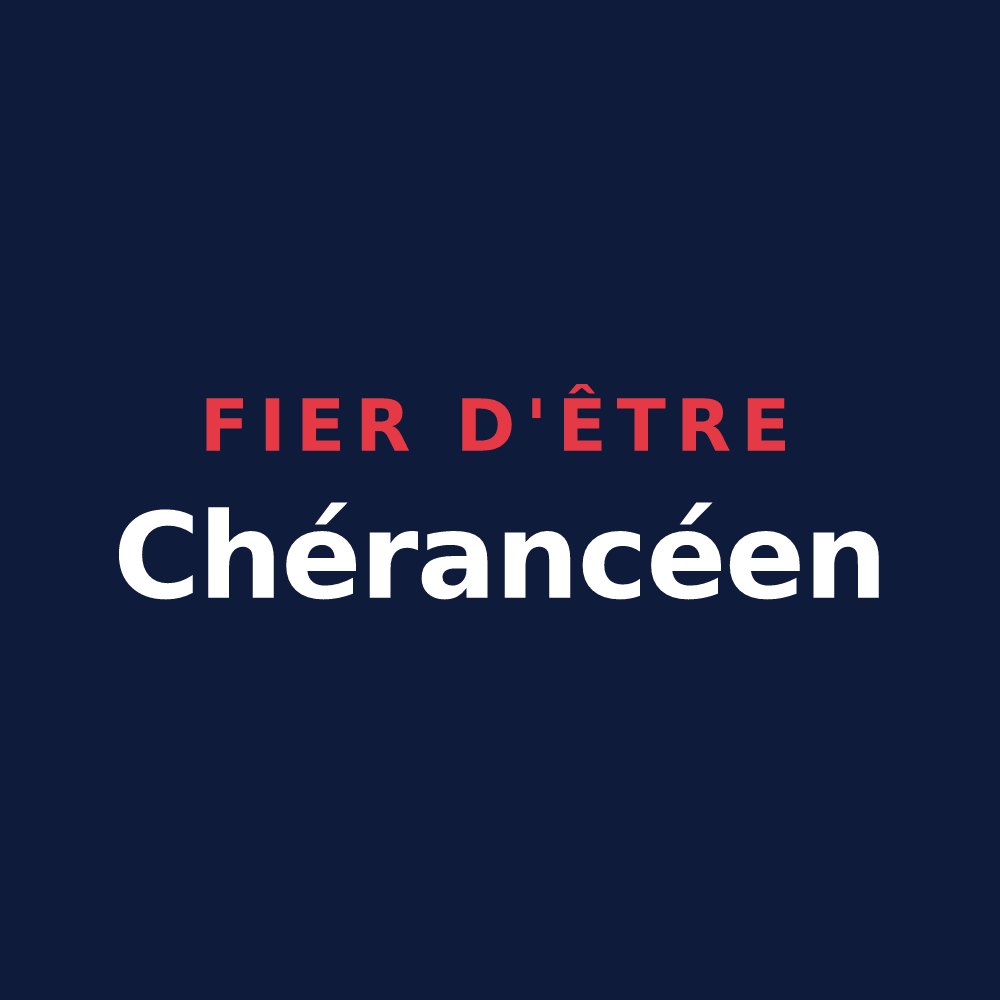 T-shirt « Fier d'être Chérancéen » — design pour Chérancé